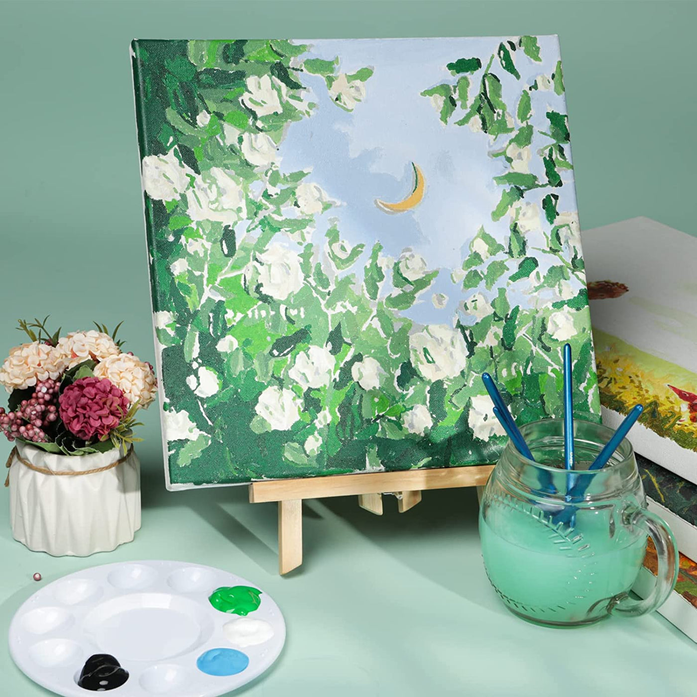 72 PCS Painting Set with Easel